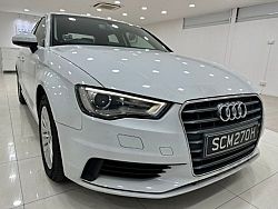 Audi A3 Sedan 1.4 TFSI Ambiente MY 15 2015 White